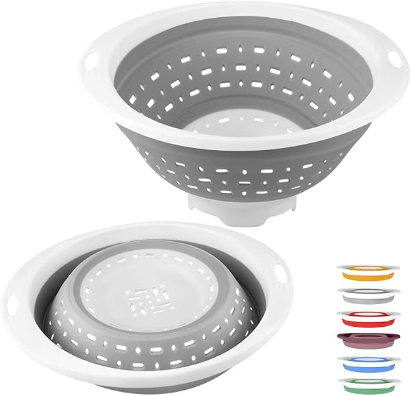 QiMH 5-Quart Collapsible Colander