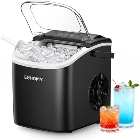 EUHOMY Portable Countertop Ice Maker